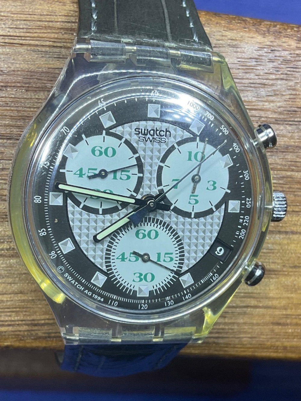 Swatch Watch Chrono Clerk